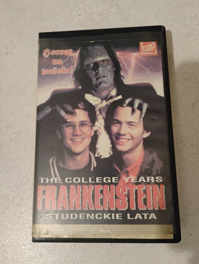 Kaseta VHS Frankestein Studenckie lata