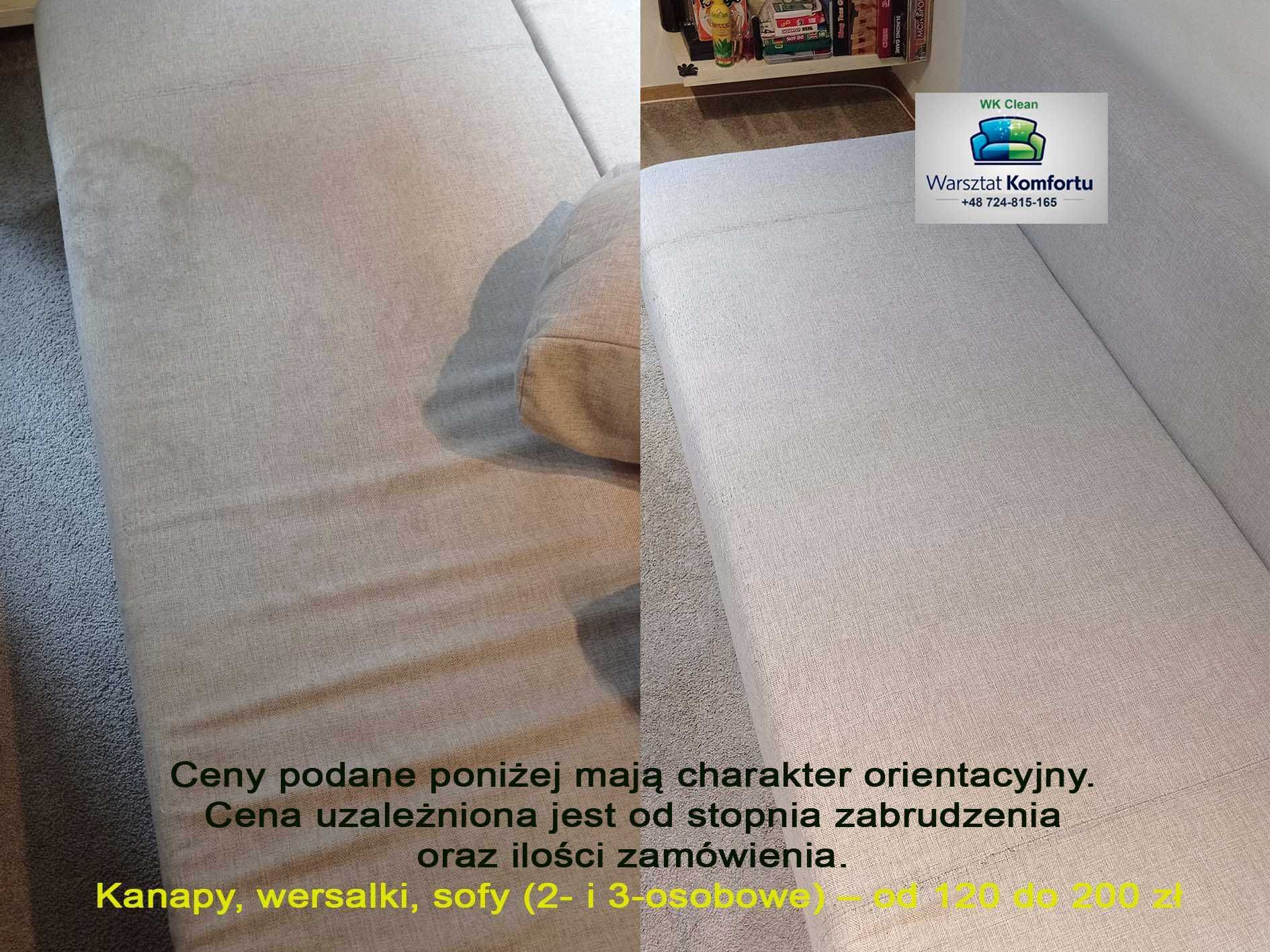 Profesjonalne pranie czyszczenie tapicerki meblowej!