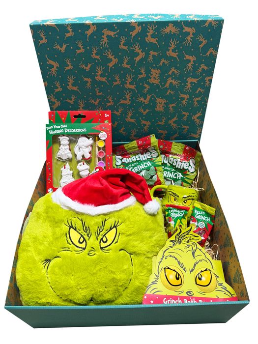 Грінч бокс новорічний подарунок grinch box