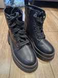 Buty na grubej podeszwie botki trapery Bershka 35 wkładka 23 cm