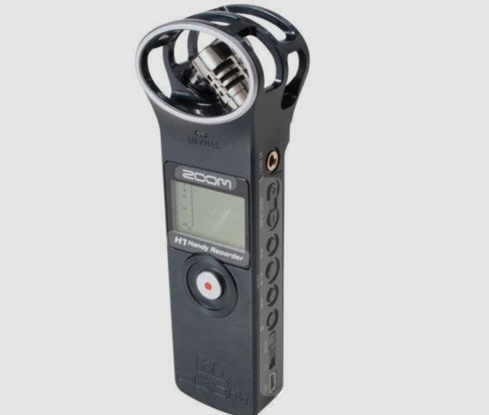 Zoom h1 gravador som