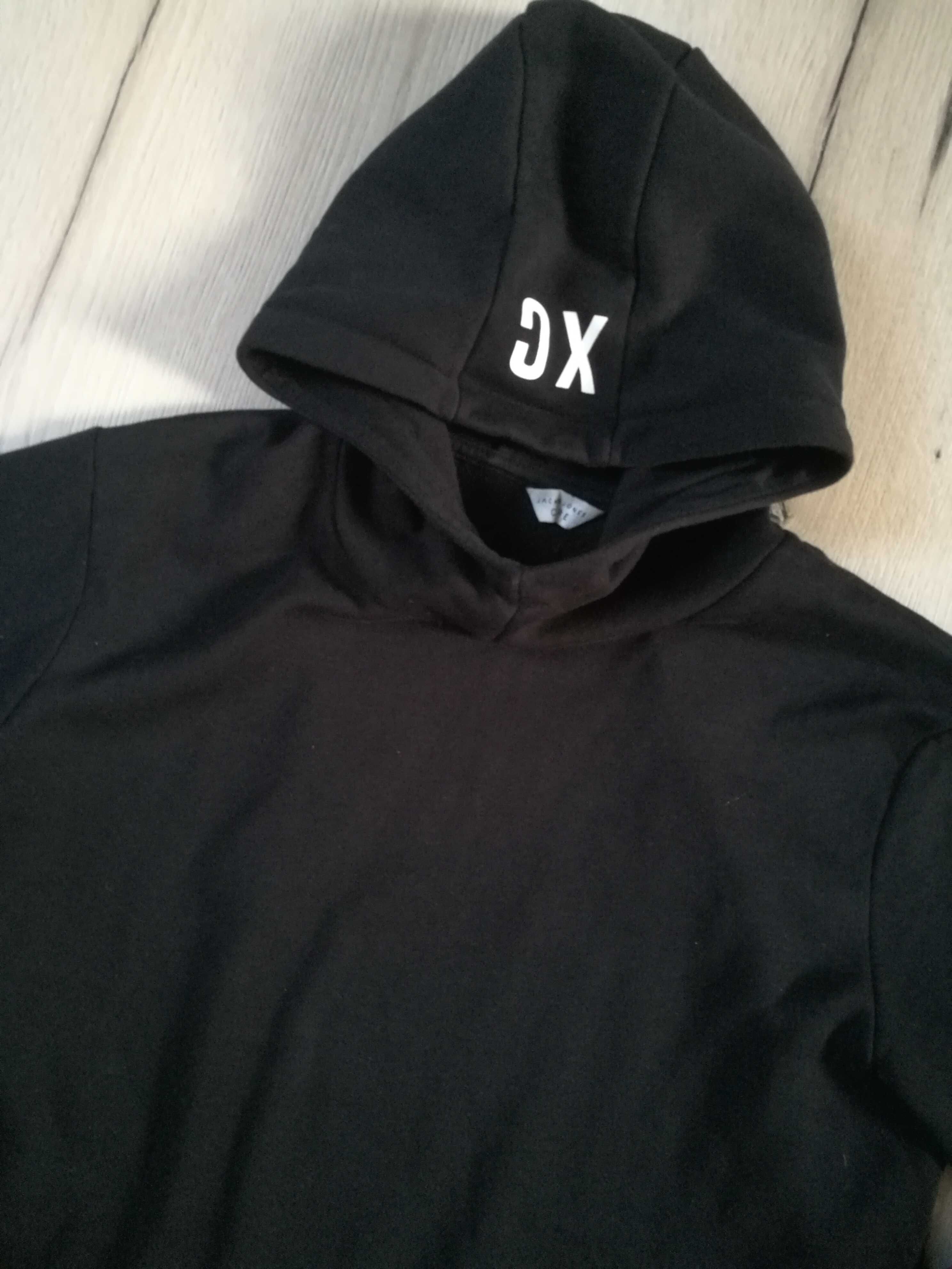 Młodzieżowa bluza z kapturem Jack&Jones jak nowa