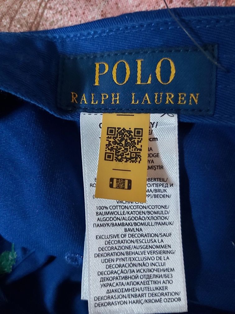 POLO Ralph Lauren czapka Blue