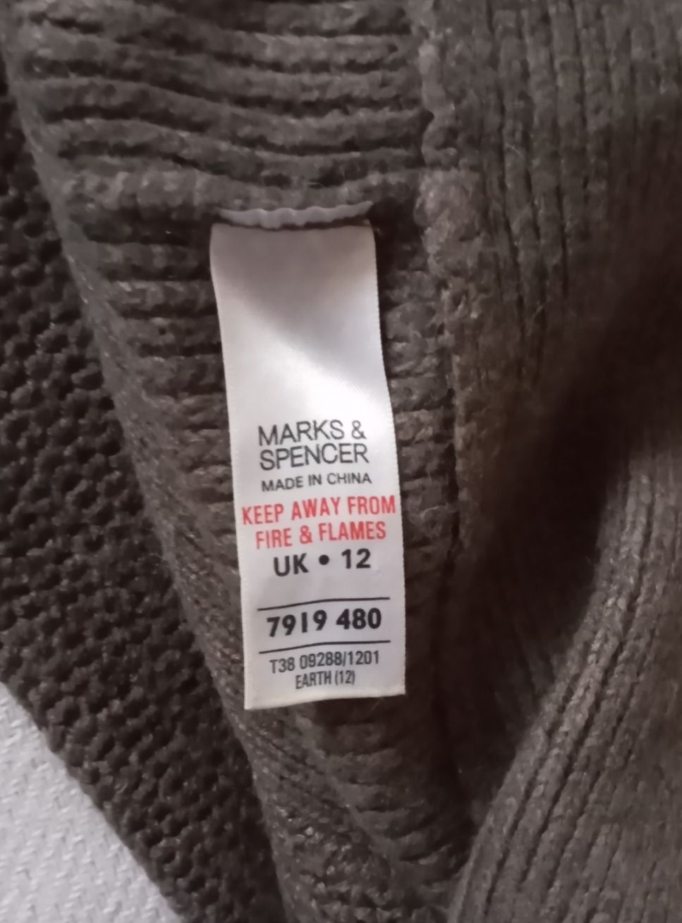 Свитер Marks spenser шерстяной.Туника для подростков  кардиган платье
