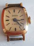 Zegarek damski Zaria pozlacany
