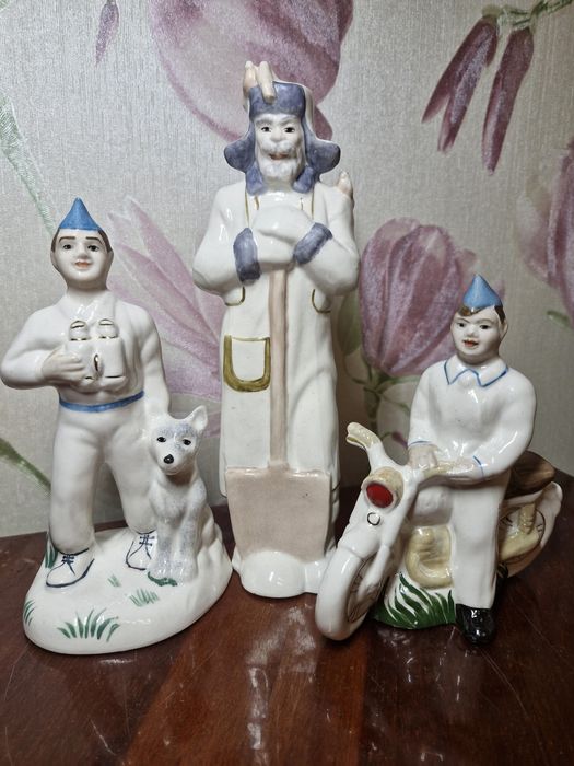фарфоровые Статуэтки. Керамика. Фигурки. Посуда. Раритет.