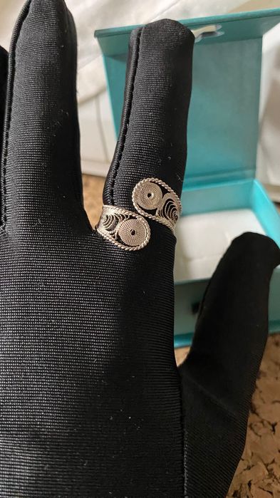 Anel em prata filigrana