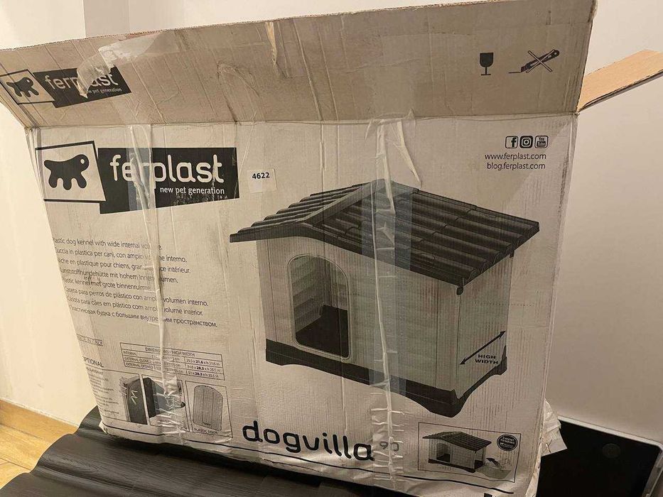 Будка для собак з утепленням Ferplast DOGVILLA 90 (88 x 72 x h 65 cm)