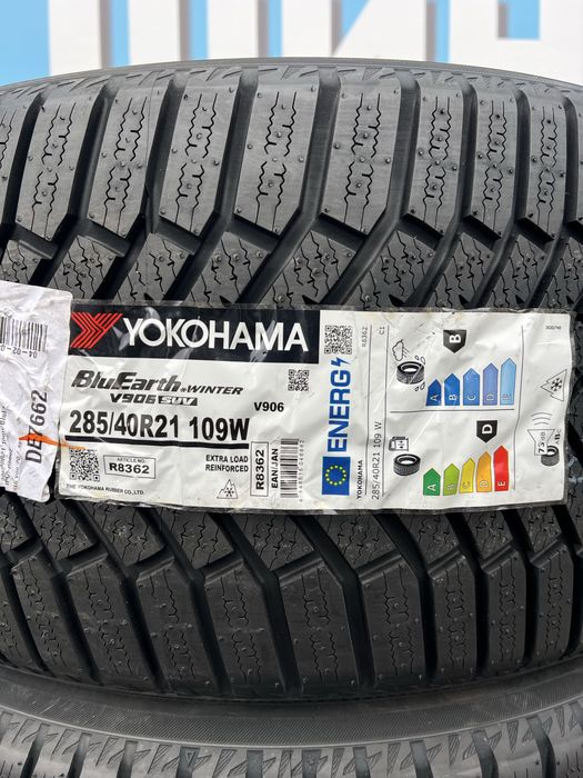 285/40r21 Yokohama BluEarth winter v906 suv шини зимові нові комплект