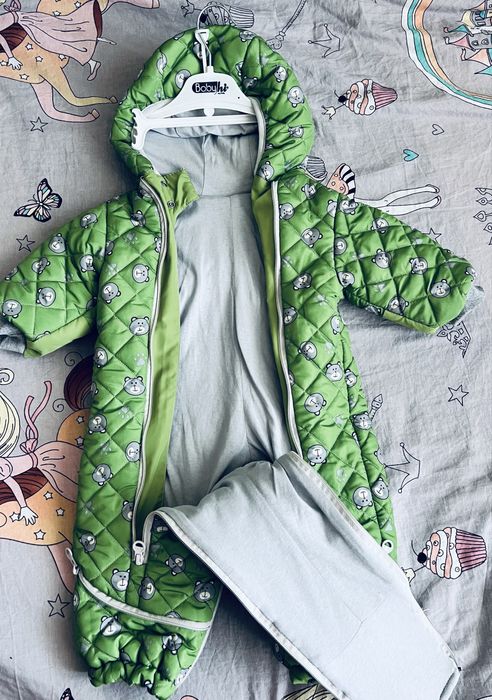 Дитячий комбінезон трансформер від 0 до 74