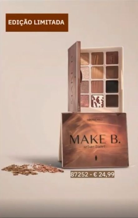 Paleta de sombras Make B. O Boticário