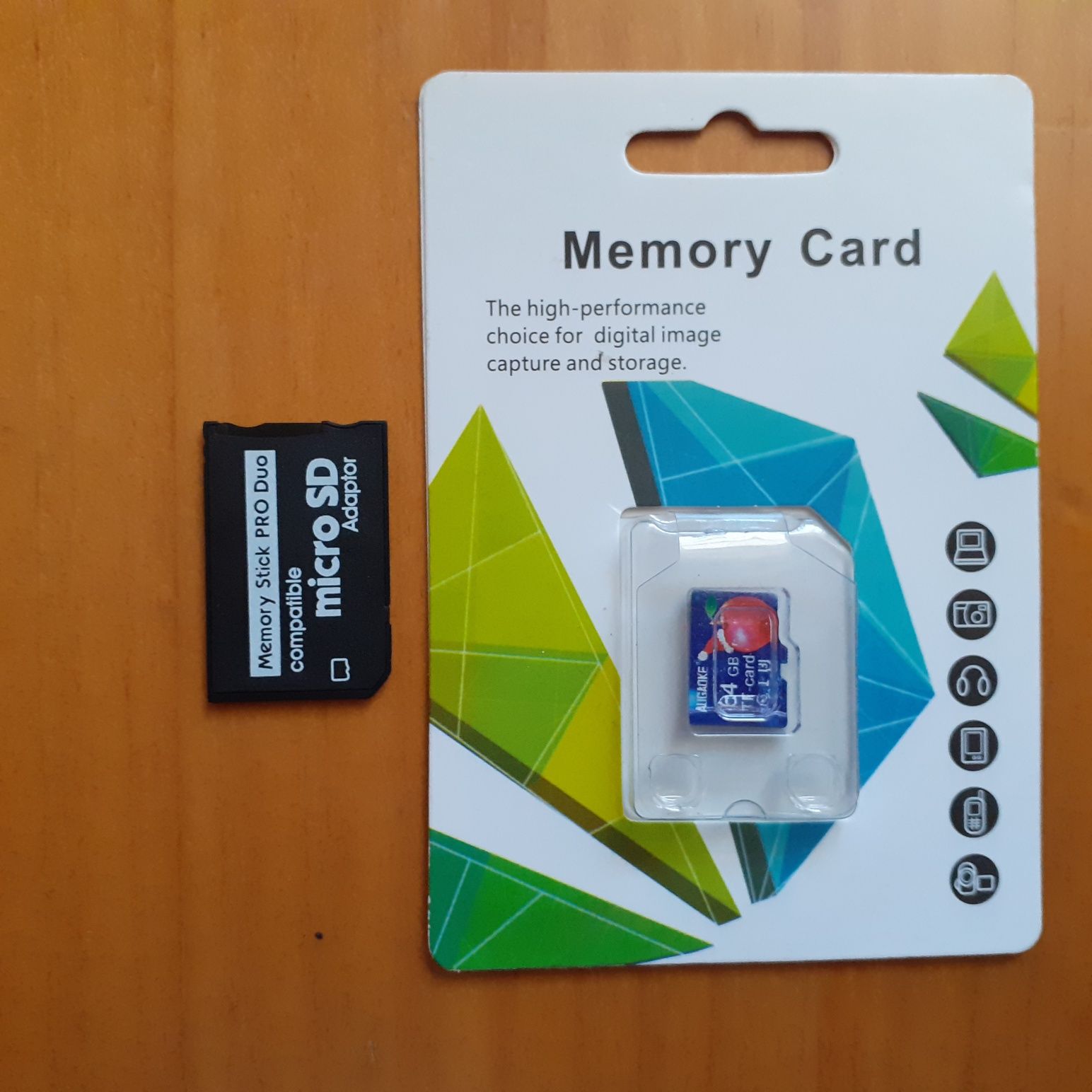 Adaptador memory stick pro duo + Micro sd 64GB