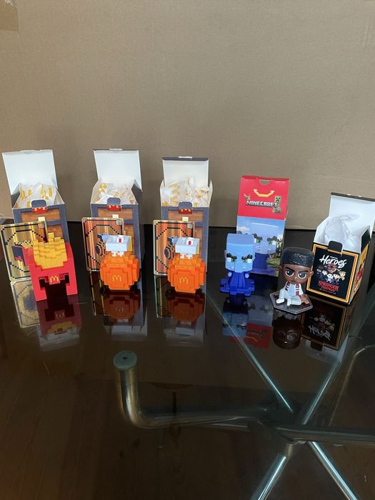 Mc Donalds Minecraft e Stranger Things