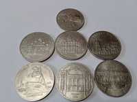 монеты ссср юбилейные 5 и 3 рубля 7шт одним лотом