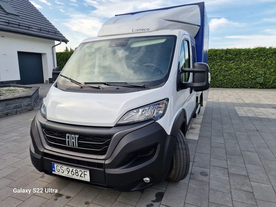 Fiat Ducato  Fiat Ducato Doka 7 miejsc plandeka 2.2 140KM