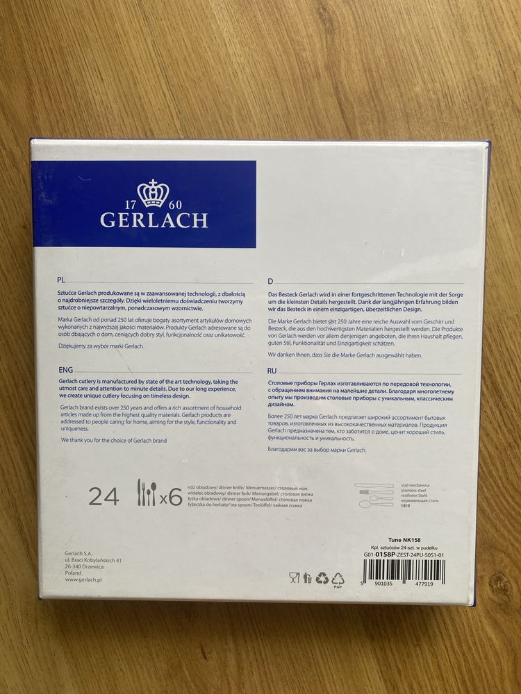 Nowe Sztućce Gerlach