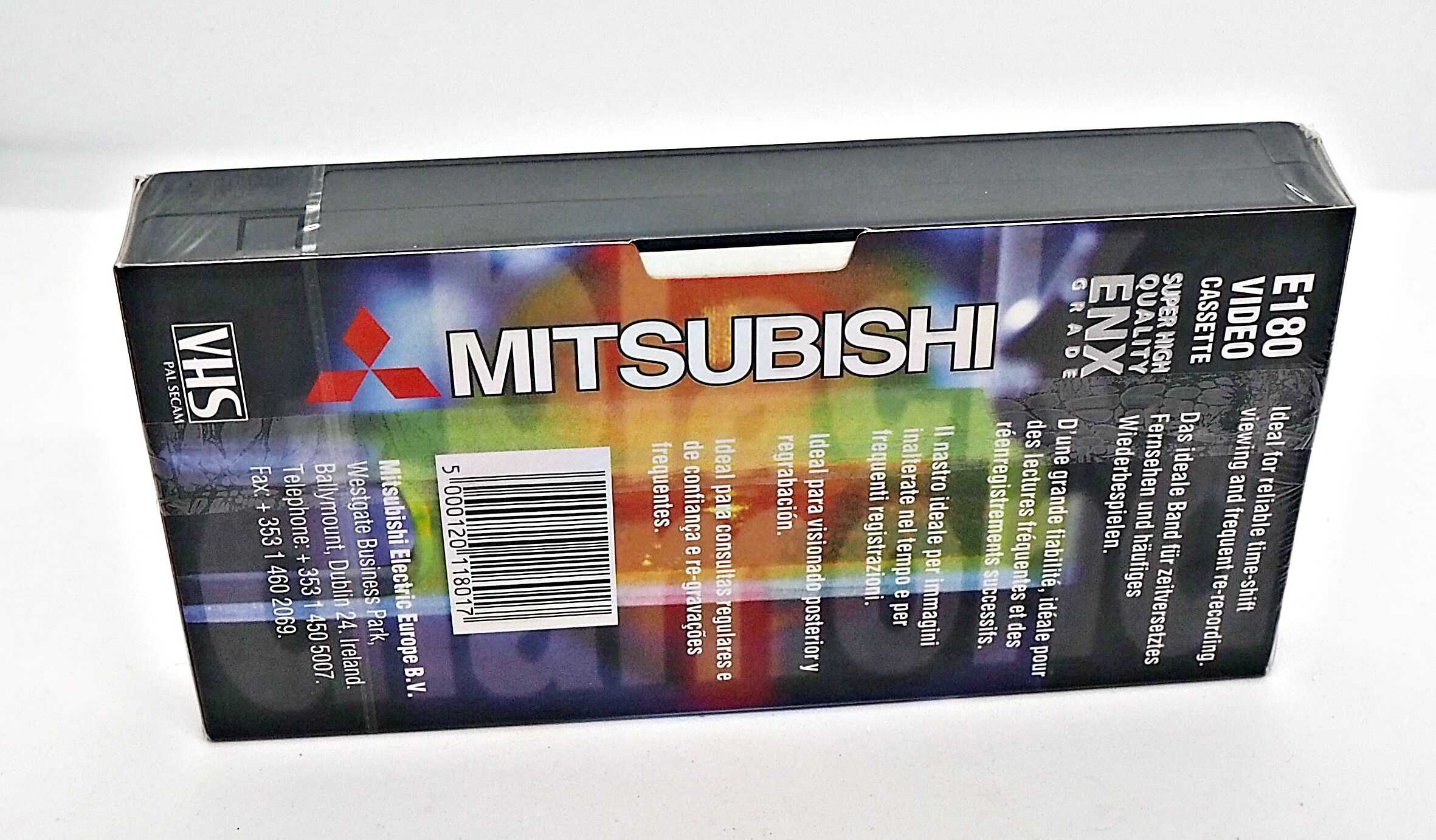 NOWA zafoliowana  kaseta Video E-180 -  MITSUBISHI DIAMOND