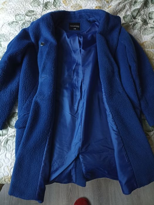 Płaszcz w kolorze chabrowym Top Secret 36