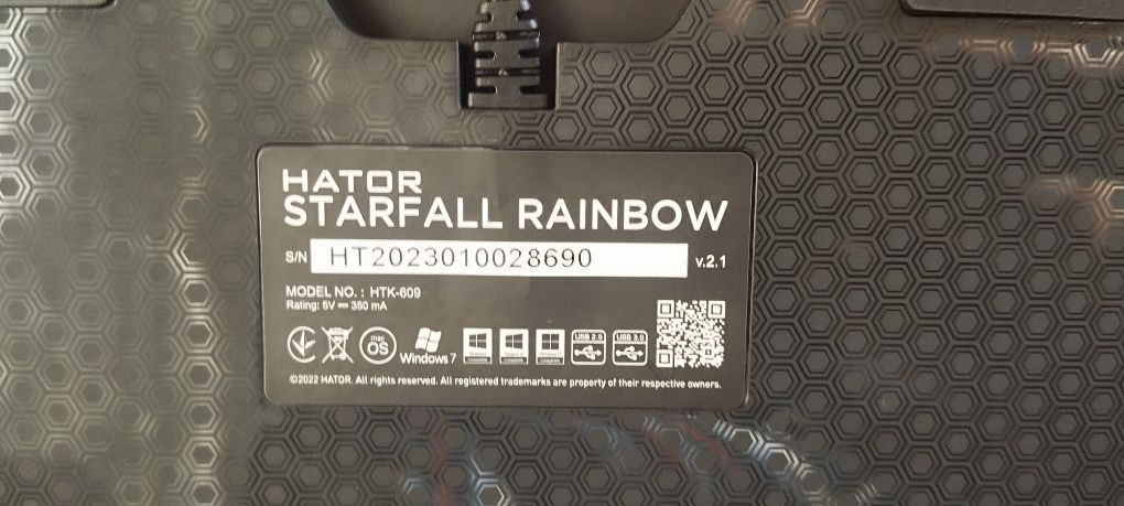 Hator starfall rainbow (blue switch)
