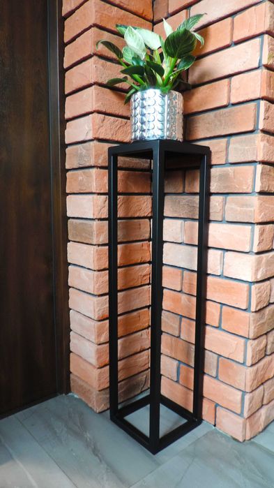 PIĘKNY metalowy kwietnik 100%polski produkt wysokość 80cm