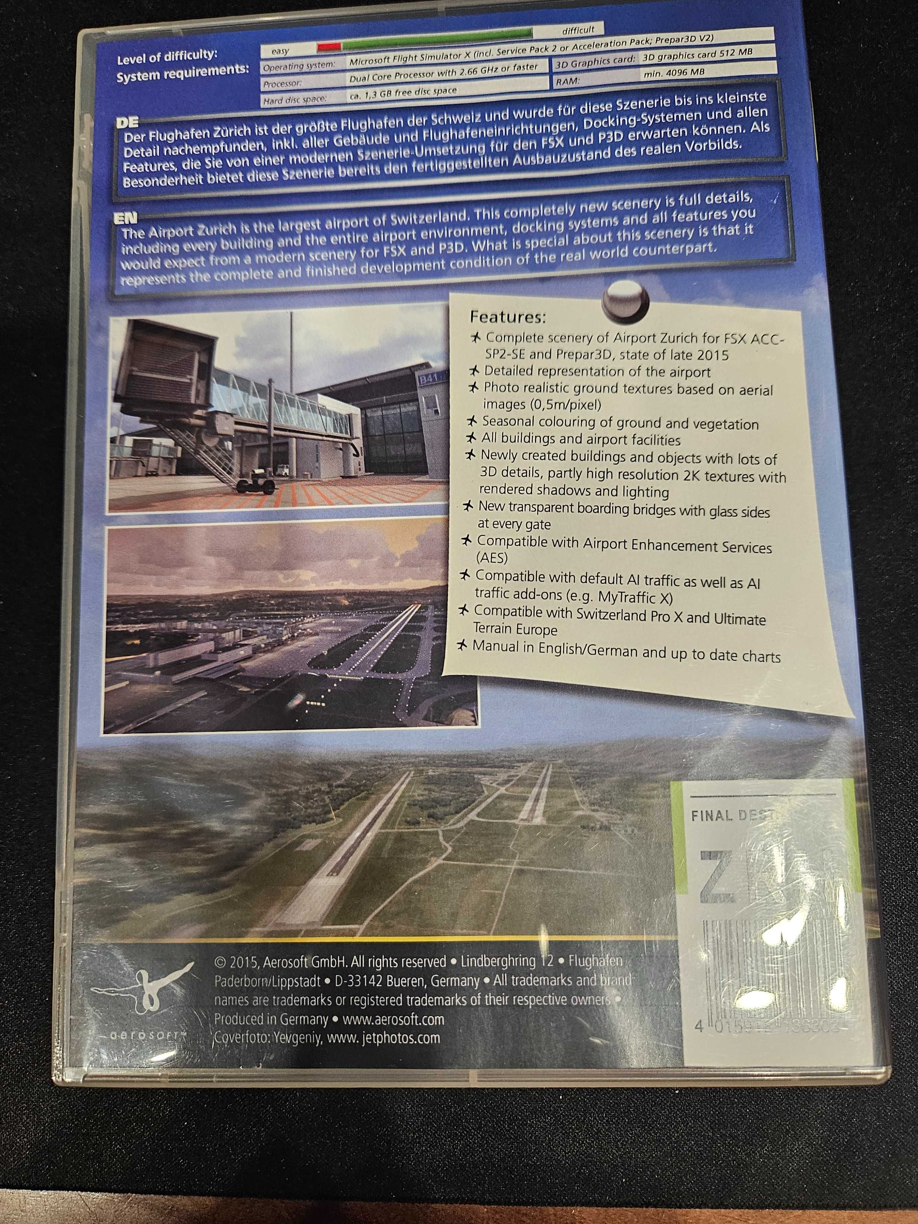 Mega Airport Zurich V2.0 Flight Simulator X na PC