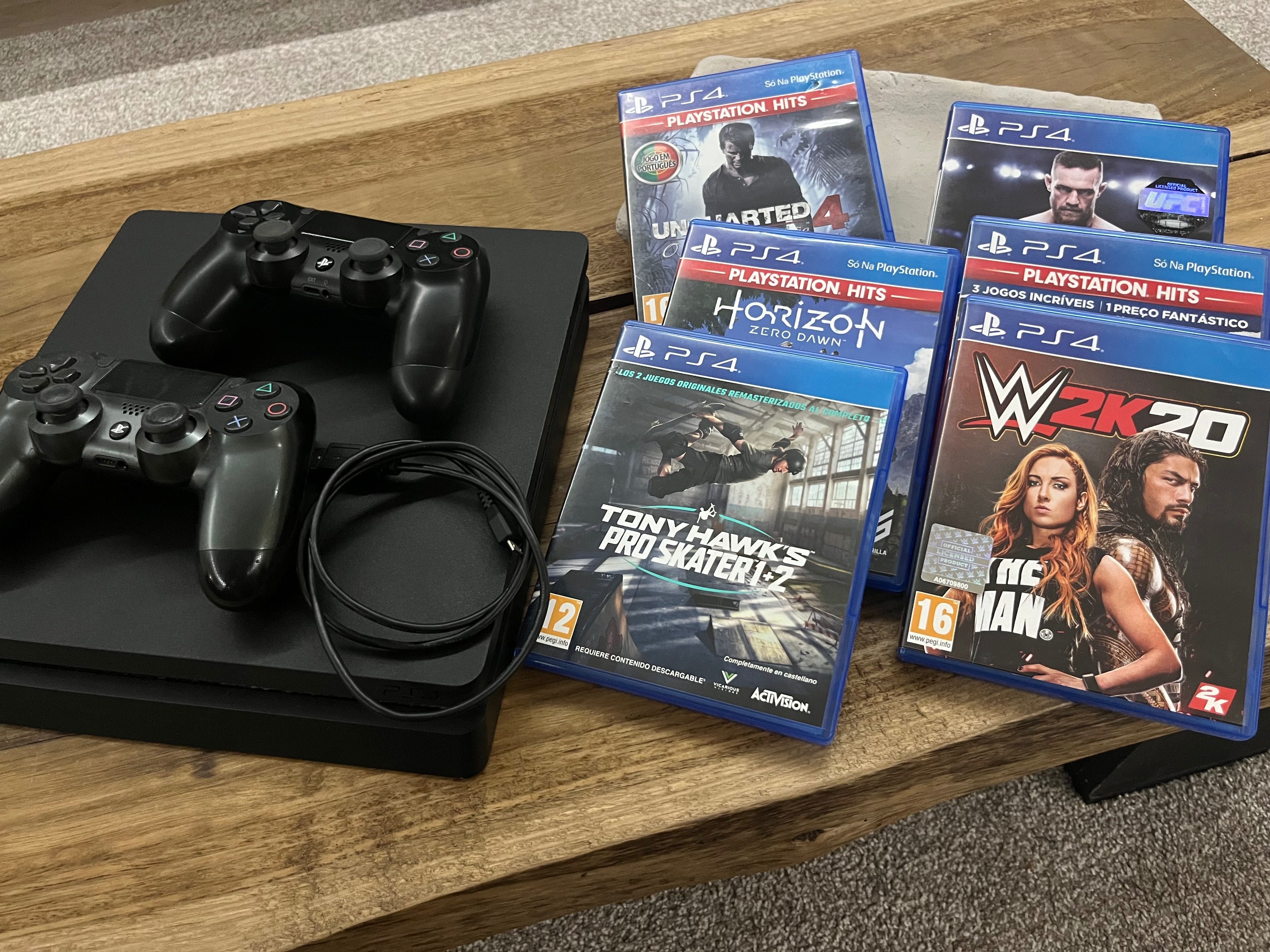 PlayStation 4 (comandos e jogos)