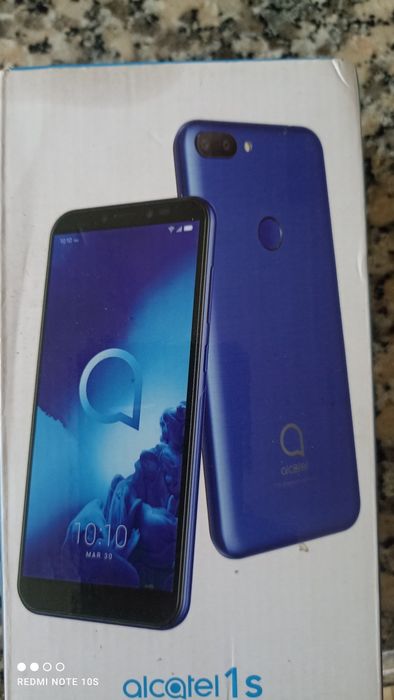 Alcatel 1s como novo sem uso  em cx