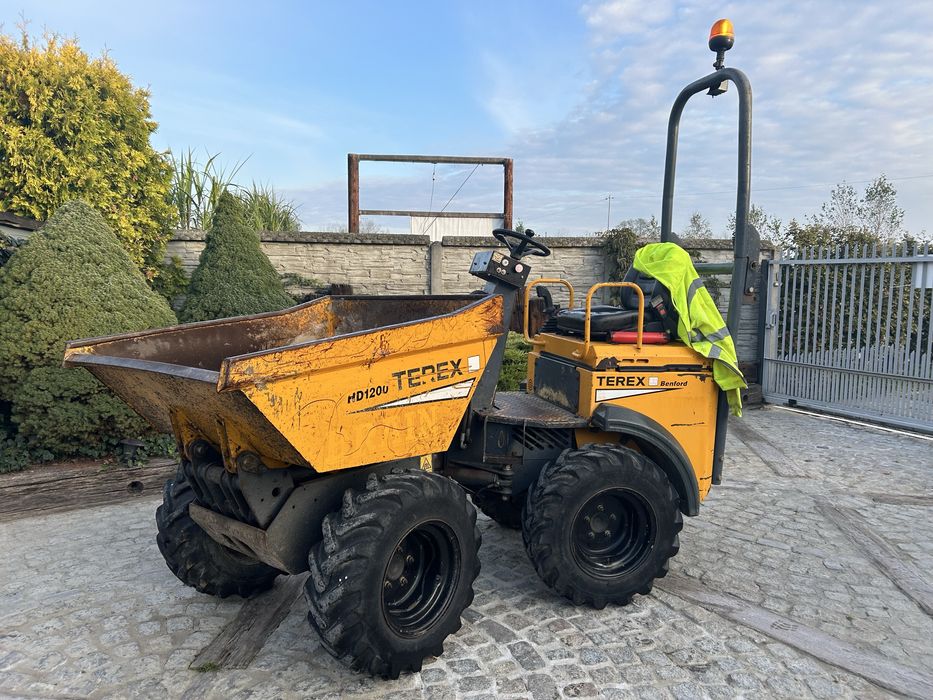 Koparka Jcb 8008+ wozidlo Terex HD1200  komplet gotowy do pracy