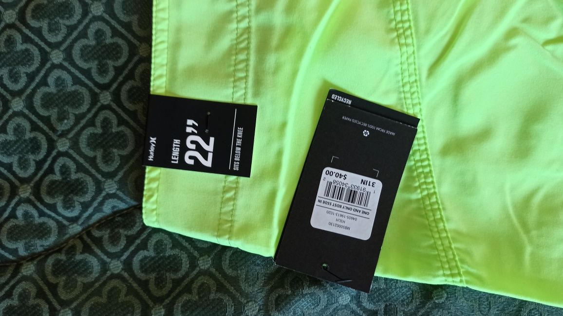 Calção Hurley novo board shorts