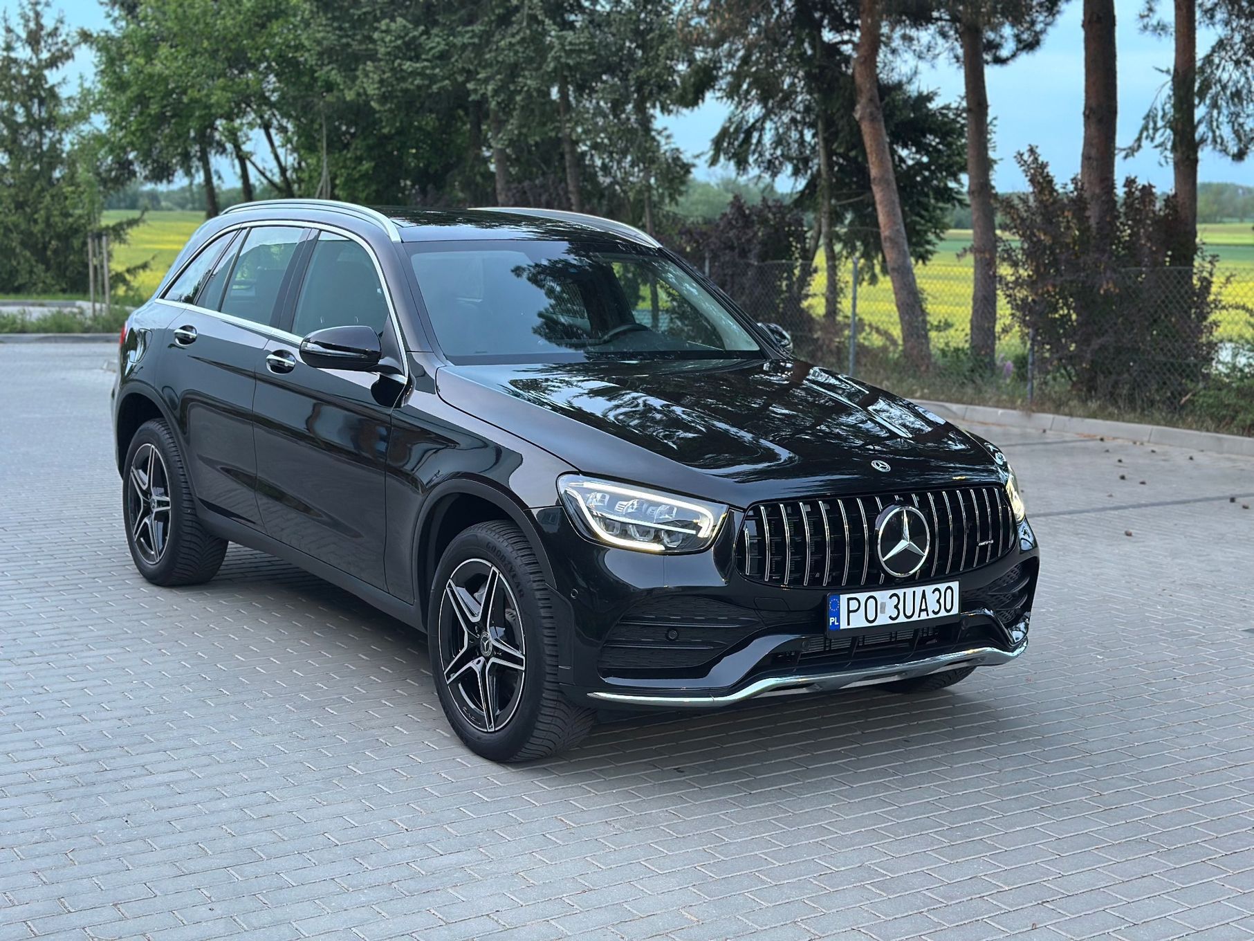 Mercedes-Benz GLC Mercedes GLC 300de AMG,Mały Przebieg,Multibeam,Head-up