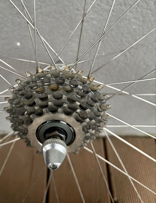 Koło tylne Campagnolo Omega Strada/Shimano 600 + nowa szytka Conti