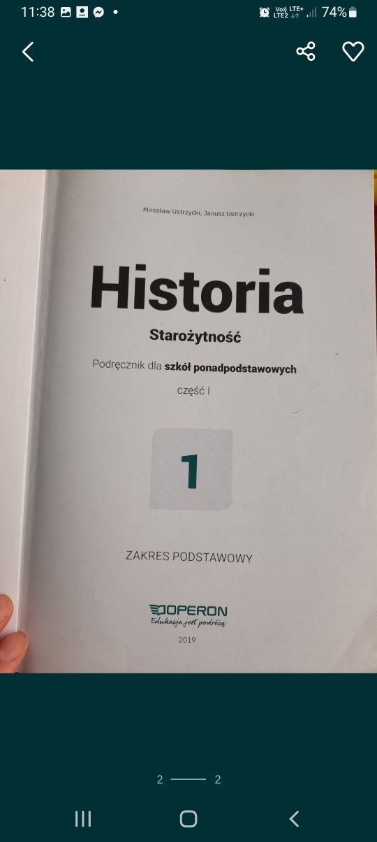 Podręcznik do historii