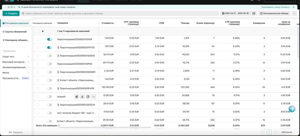 Реклама в TikTok&Meta Ads для сложных направлений /Лиды до 2$/ Таргет