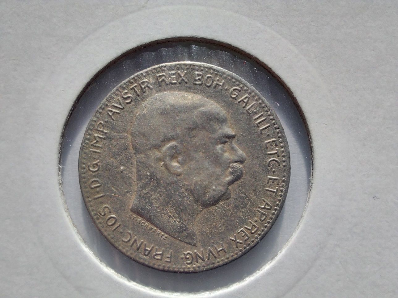 Moneta srebrna 1 Korona 1913rAustria