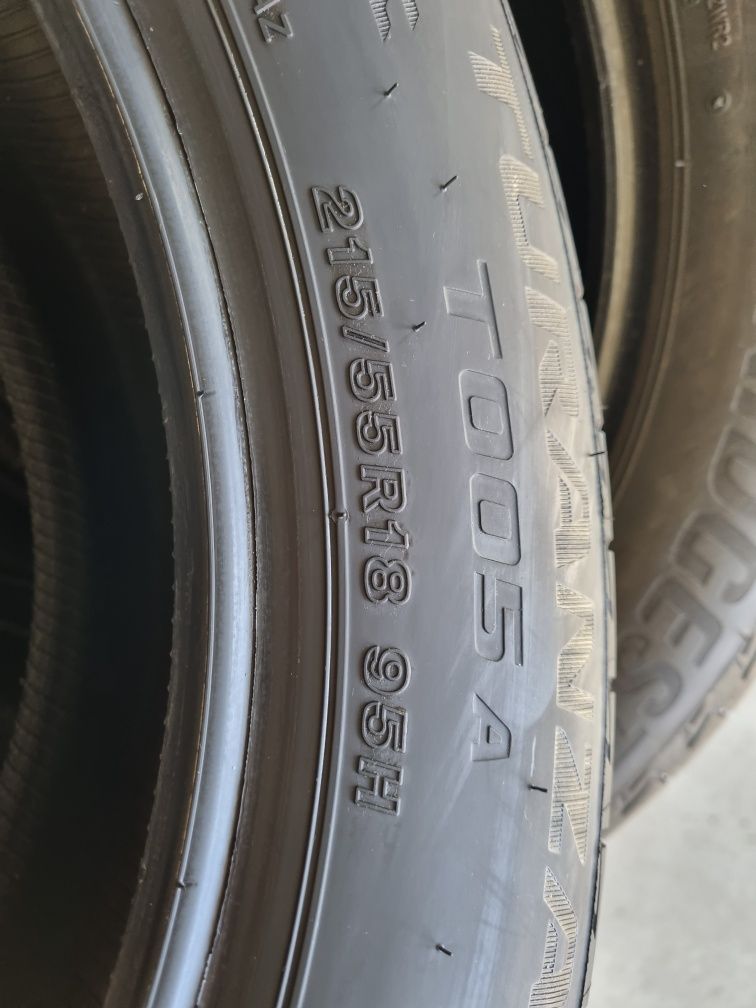 4szt 215/55r18 2022 rok Bridgestone Turanza T005A opony letnie