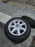 Jantes com pneus 4x100 vw