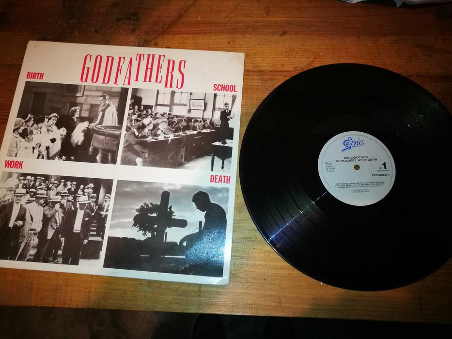 GODFATHERS (Rock Alternativo) - Birth School Work Death LP