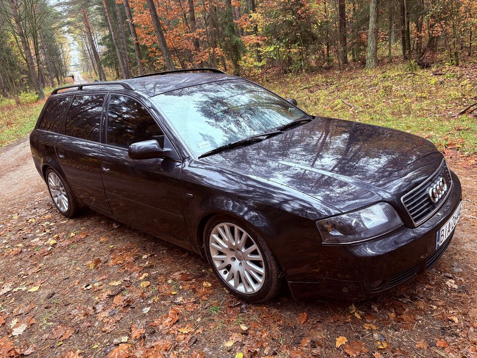 Audi a6 c5 1.9 tdi s-line r6 gwint shadowline naglośnienie BOSE