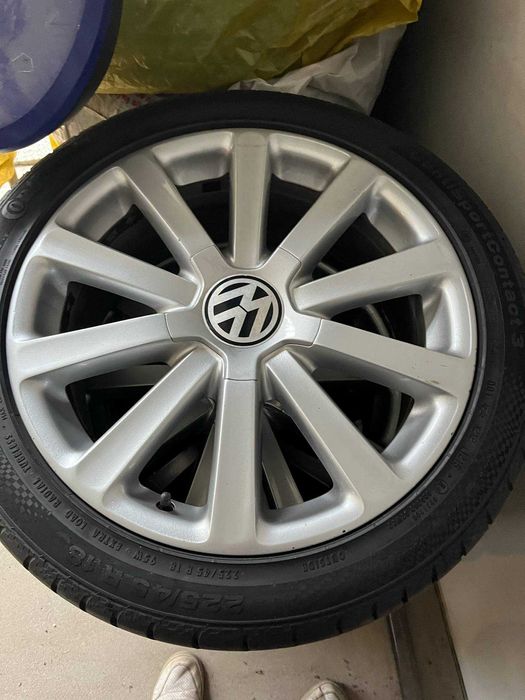 Felgi z oponami VW Omanyt 18 cali, 5x112