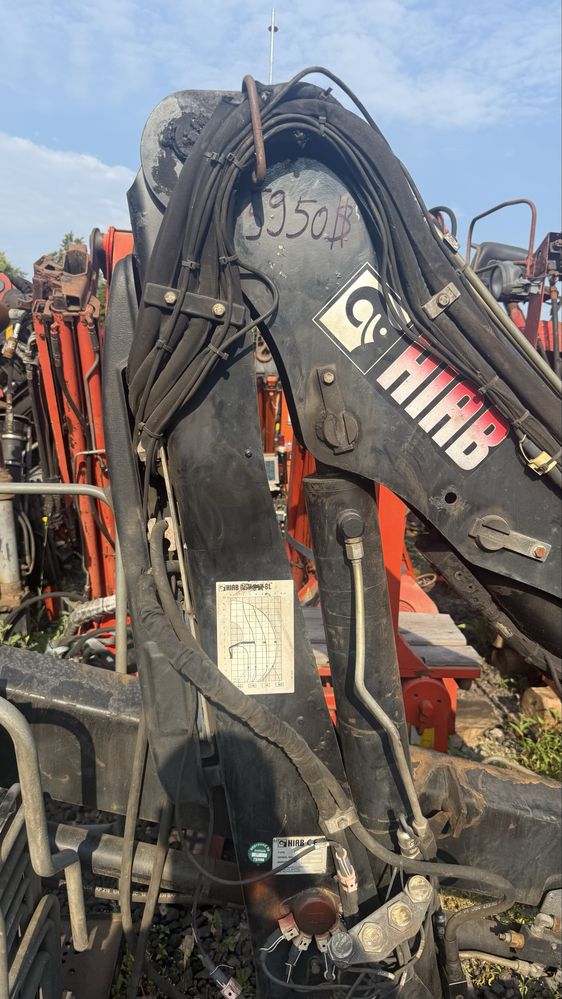 Hiab 055  xs кран маніпулятор