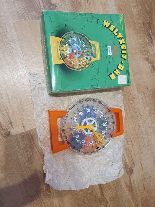 Игрушка СССР ГДР GDR Конструктор СССР Детские заводные часы НОВЫЕ !