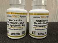 Глюкозамин, хондроитин и МСМ с гиалуроновой кислотой, 60 капсул