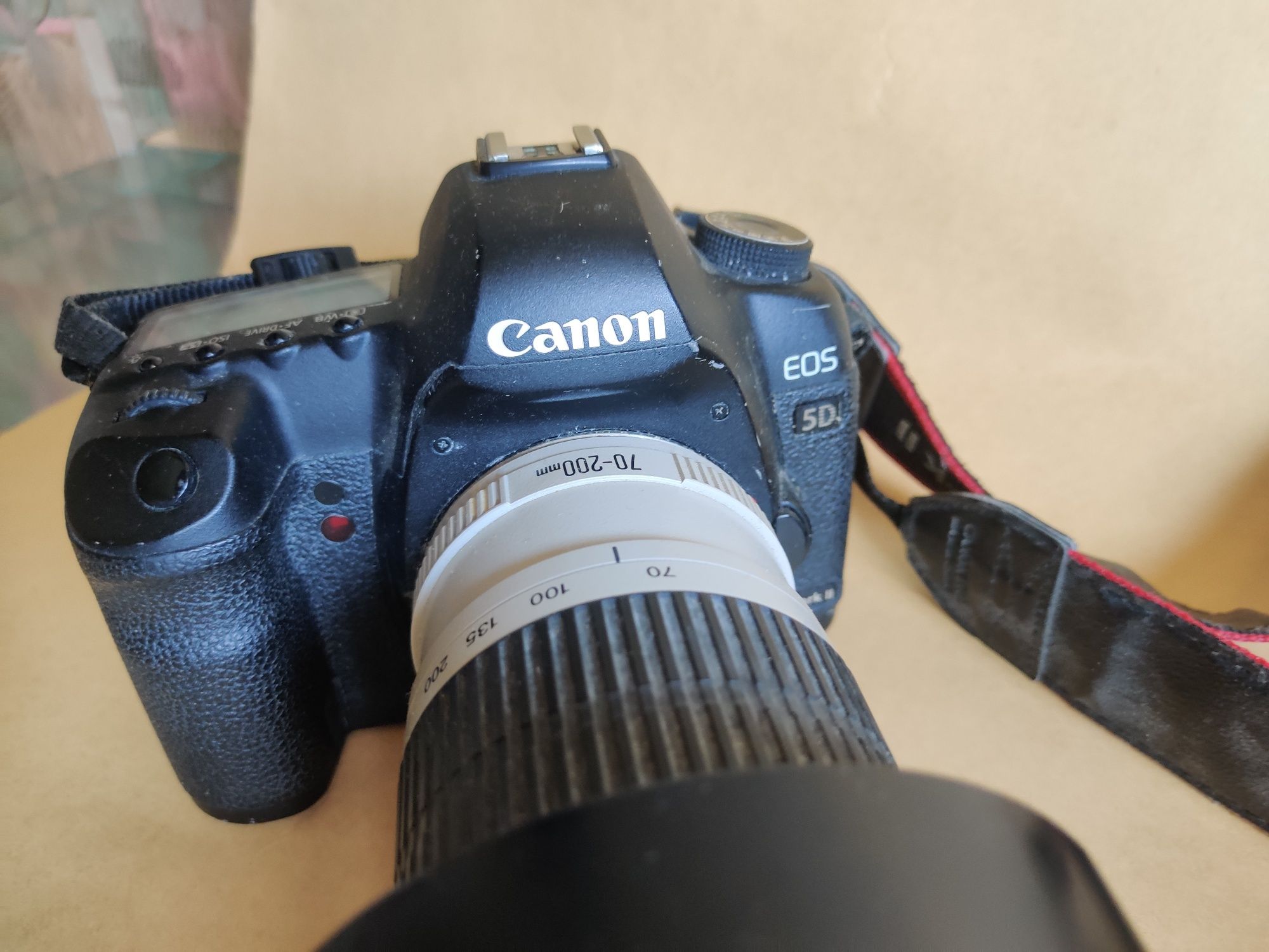 Canon eos 5d Mark II z obiektyw 70-200mm f4