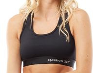 Reebok top biustonosz sportowy logowany damski L