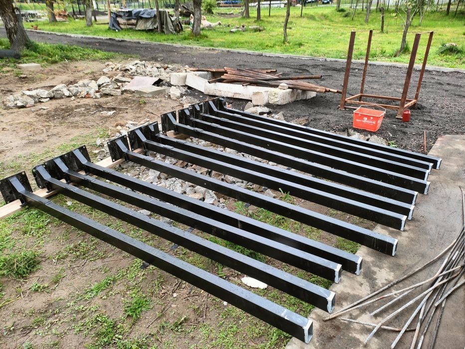 Słupy, hala, wiata, garaż