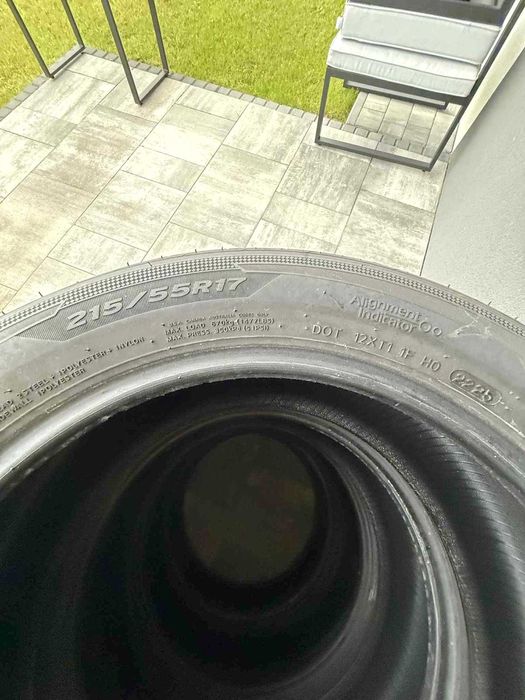 KPL OPON Hankook! 215/55R17! 100% Bieżnik Produkcja MAJ 2025!