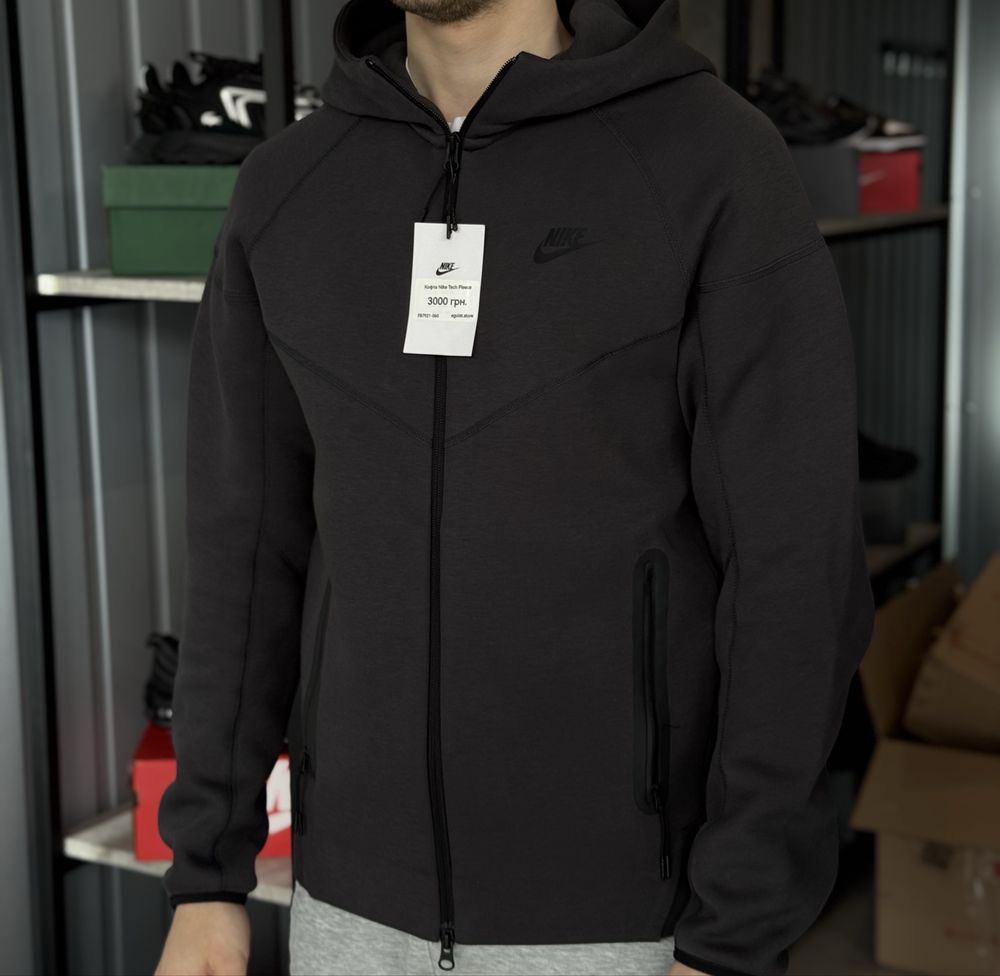 Кофта Nike Tech Fleece (ОРИГІНАЛ) Чоловіча кофта Nike Tech Fleece
