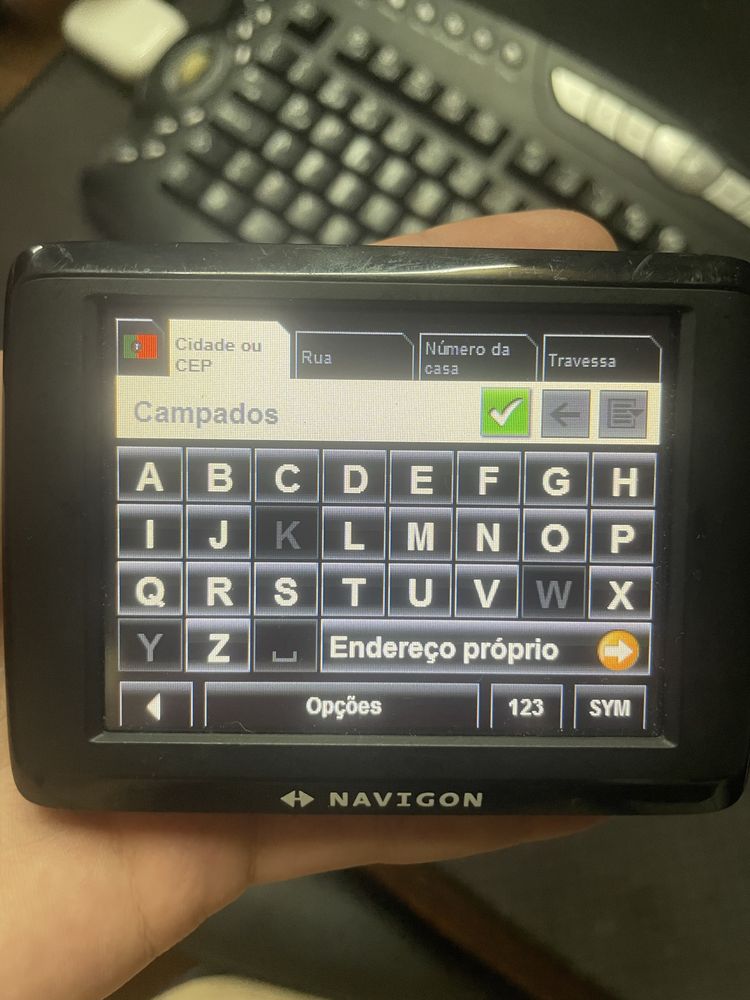 Gps navigon bom estado