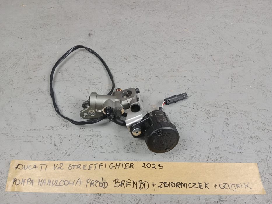 Ducati Streetfighter V2 Pompa Hamulcowa Przód Brembo + Zbiorniczek