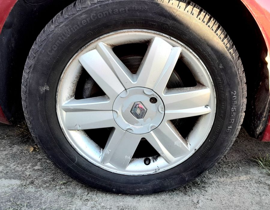 Felgi koła 4x100 renault megane 205/55/16 zima